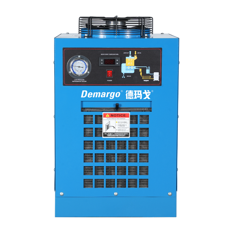 Energy-salvis et environmentally amica aluminium laminam fin frigus dryer